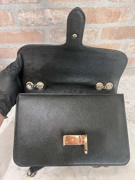 Black Gucci Interlocking G shoulder bag - Picture 4 of 12